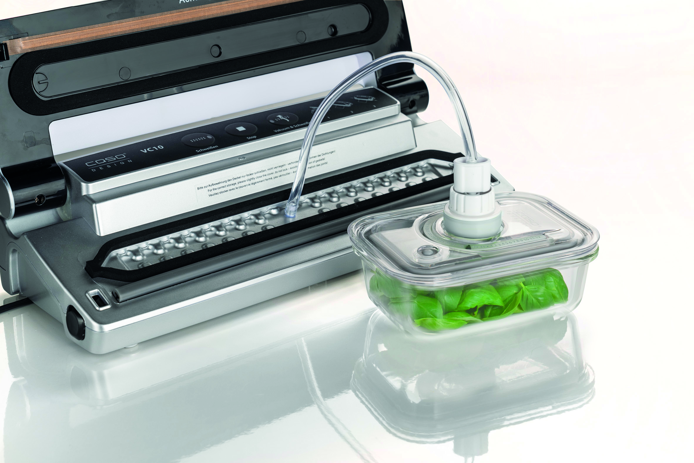 Caso Pumpe og adapter til vakuumbeholder Caso Pumpe og adapter til vakuumbeholder