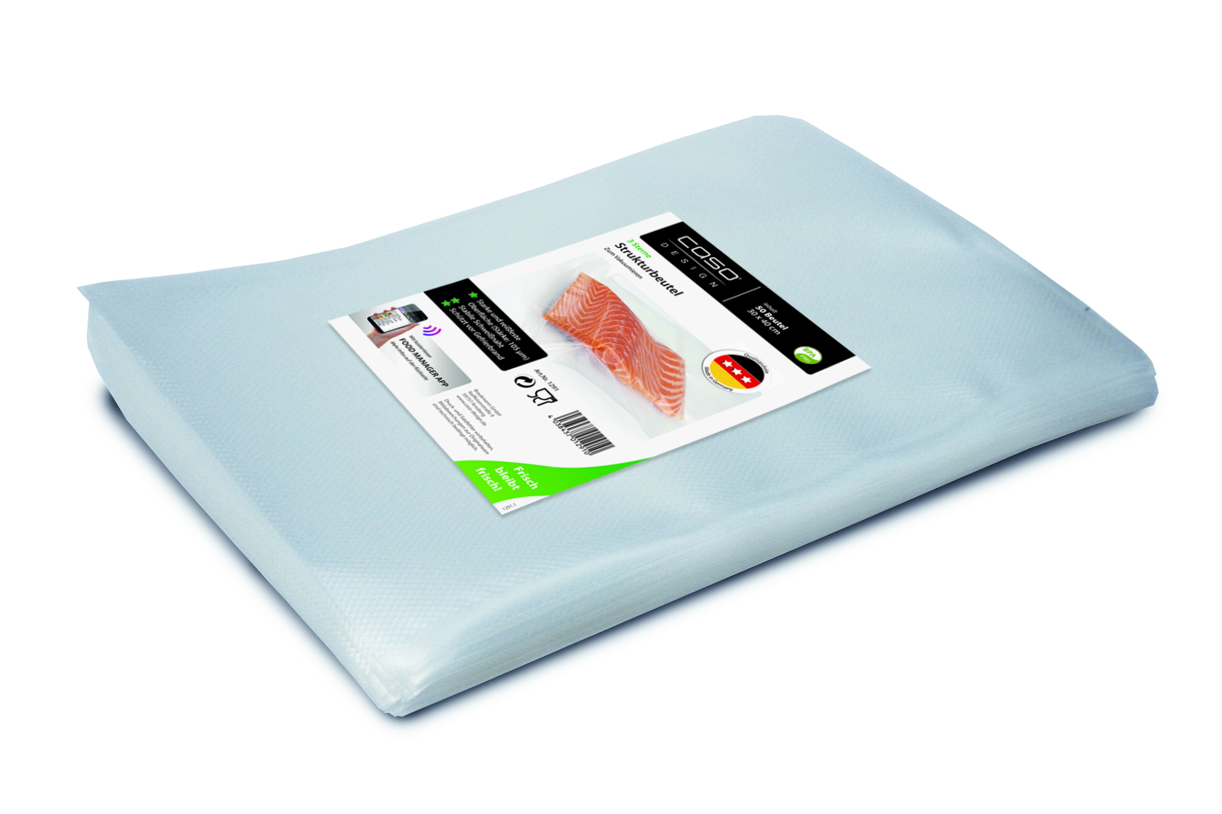 Caso Folieposer 30x40 cm 50Stk - 105 my Caso Folieposer 30x40 cm 50Stk - 105 my