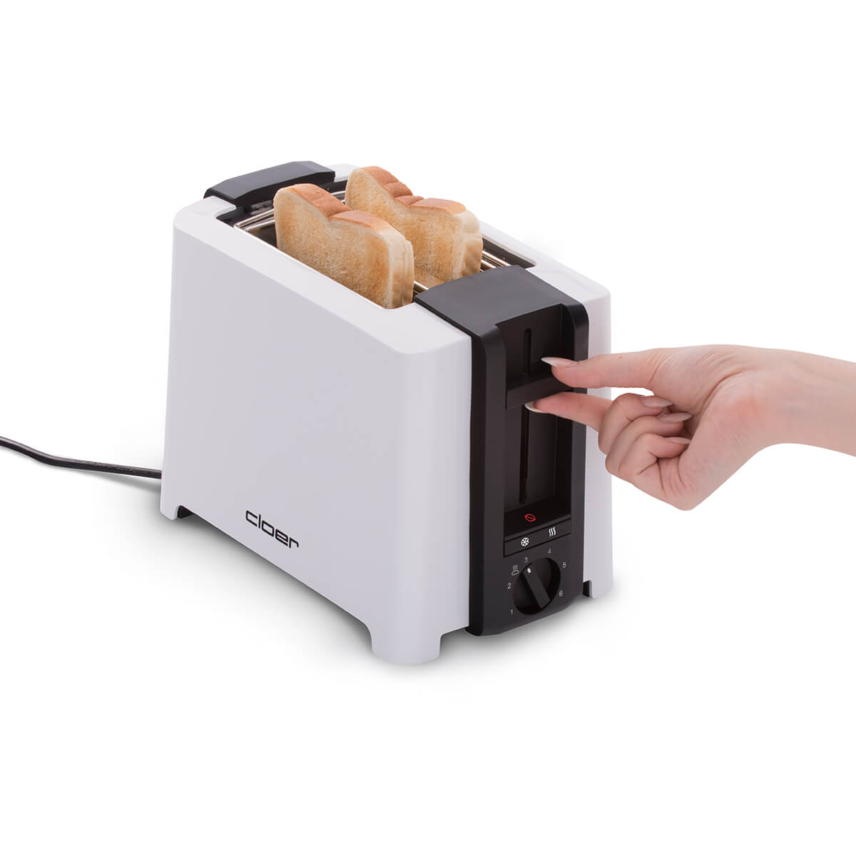 Cloer Brødrister m/Stop Knap
