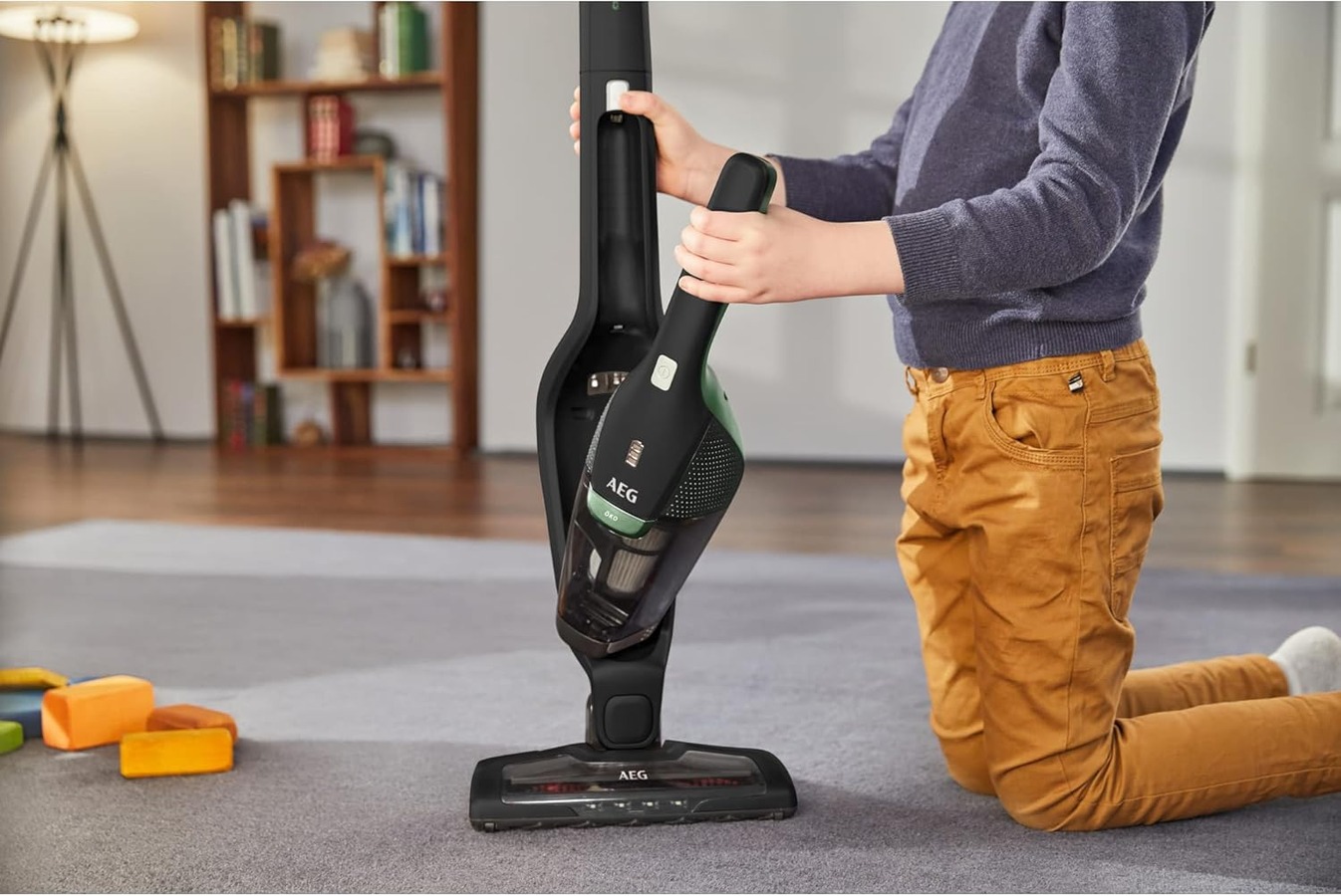 AEG Ledningsfri støvsuger, sort AEG Ledningsfri støvsuger, sort