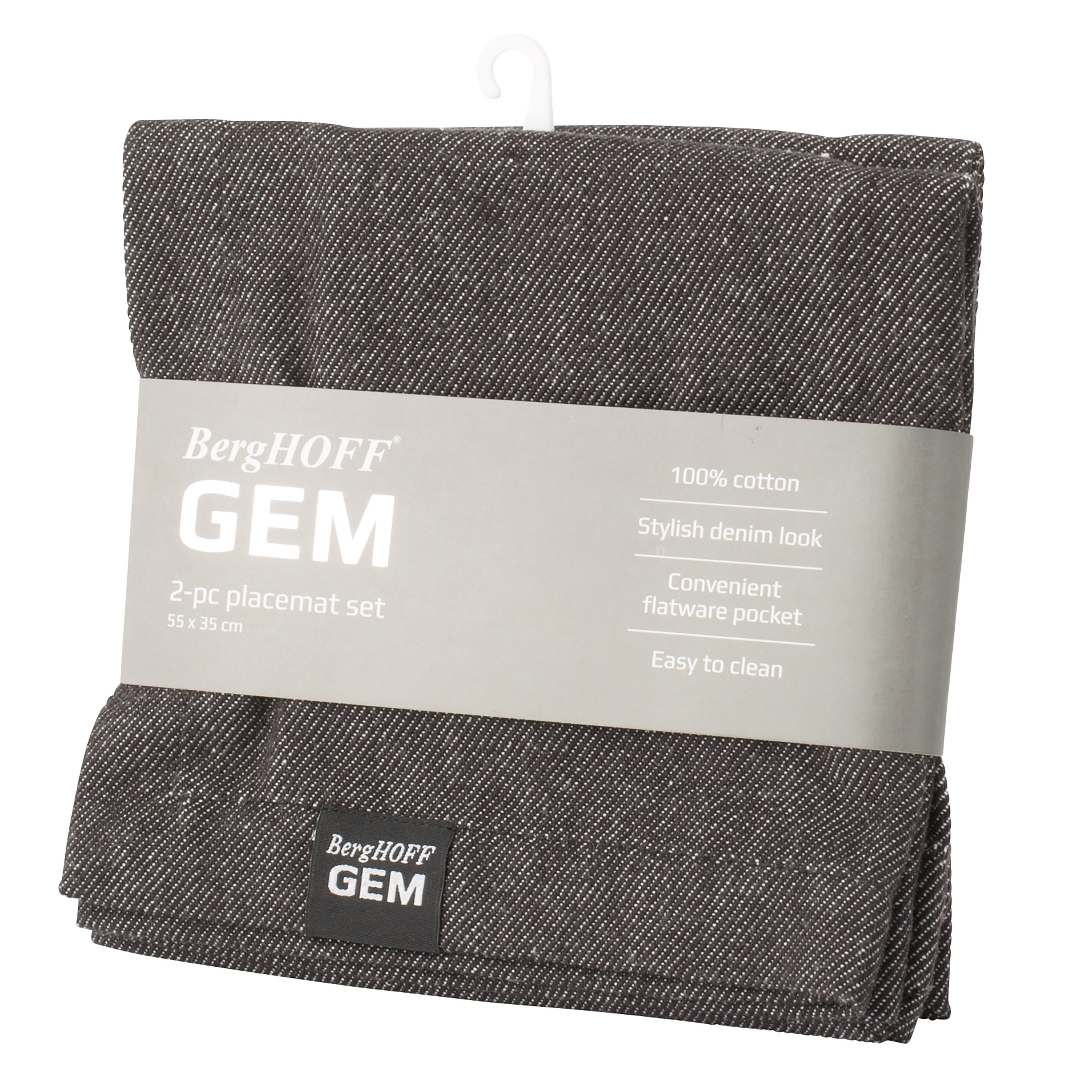 BergHoff GEM dækkeserviet 2 stk BergHoff GEM dækkeserviet 2 stk