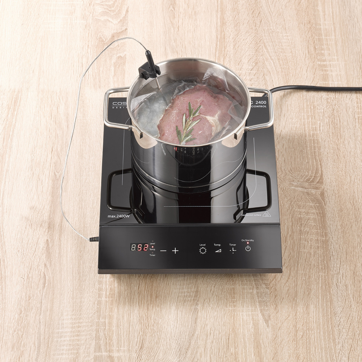 Caso Induktion TC 2400 Thermo Control, Sort Caso Induktion TC 2400 Thermo Control, Sort