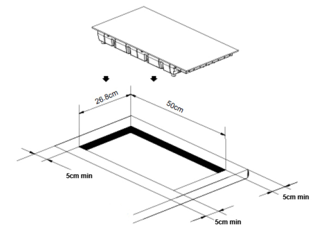 Caso Induktionskogeplade E2 Master, indbyg Caso Induktionskogeplade E2 Master, indbyg