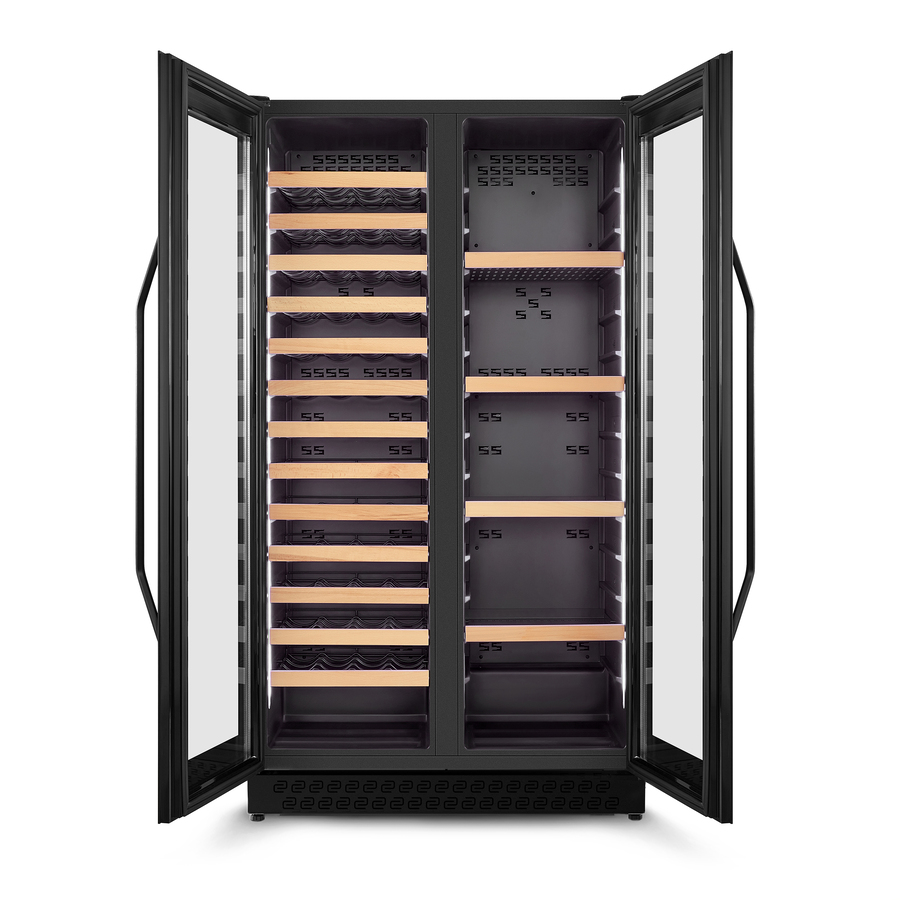 Caso 674 WineChef Duo 122 Black