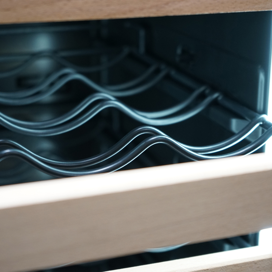 Caso 674 WineChef Duo 122 Black