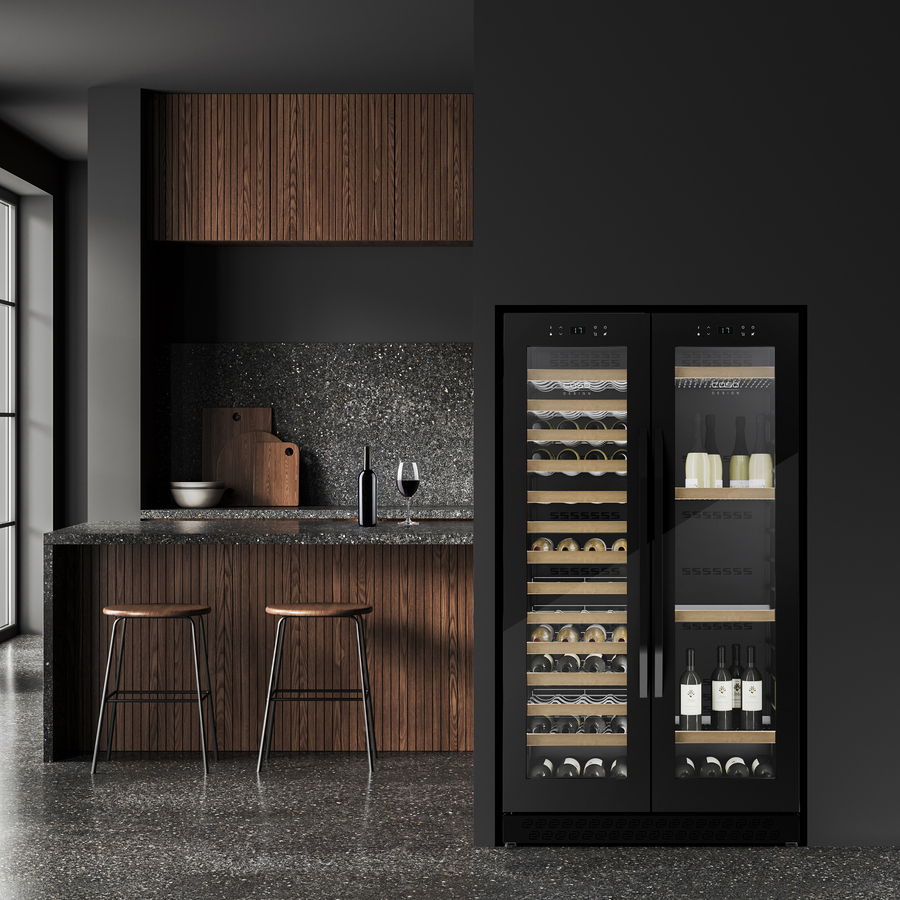 Caso 674 WineChef Duo 122 Black