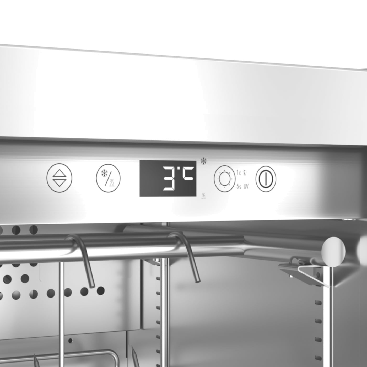 Caso DryAged Master 63, kødmodningsskab, 63L, Rustfrit stål Caso DryAged Master 63, kødmodningsskab, 63L, Rustfrit stål