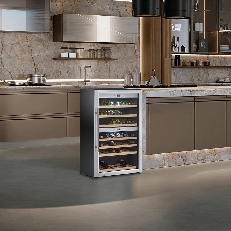 Caso WineComfort 660 Smart Stål