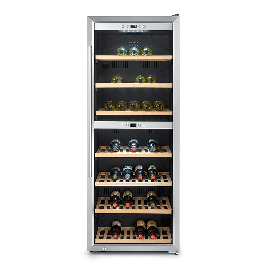 Caso WineComfort 1260 Smart Stål 728