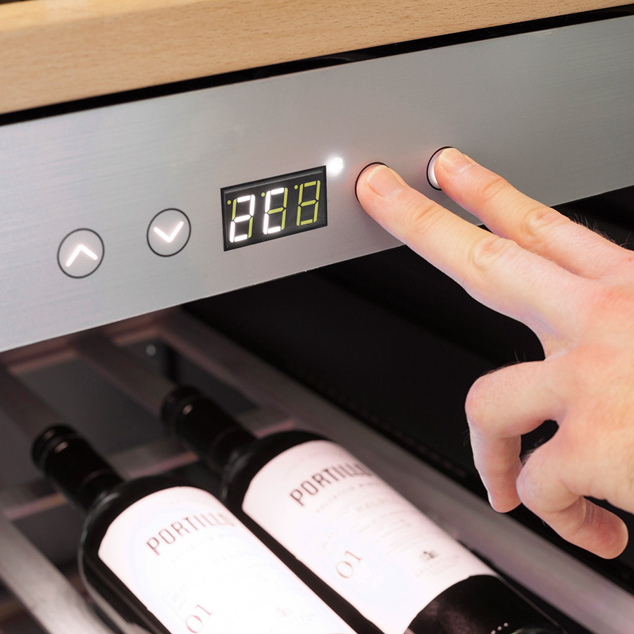 Caso WineComfort 1260 Smart Stål 728