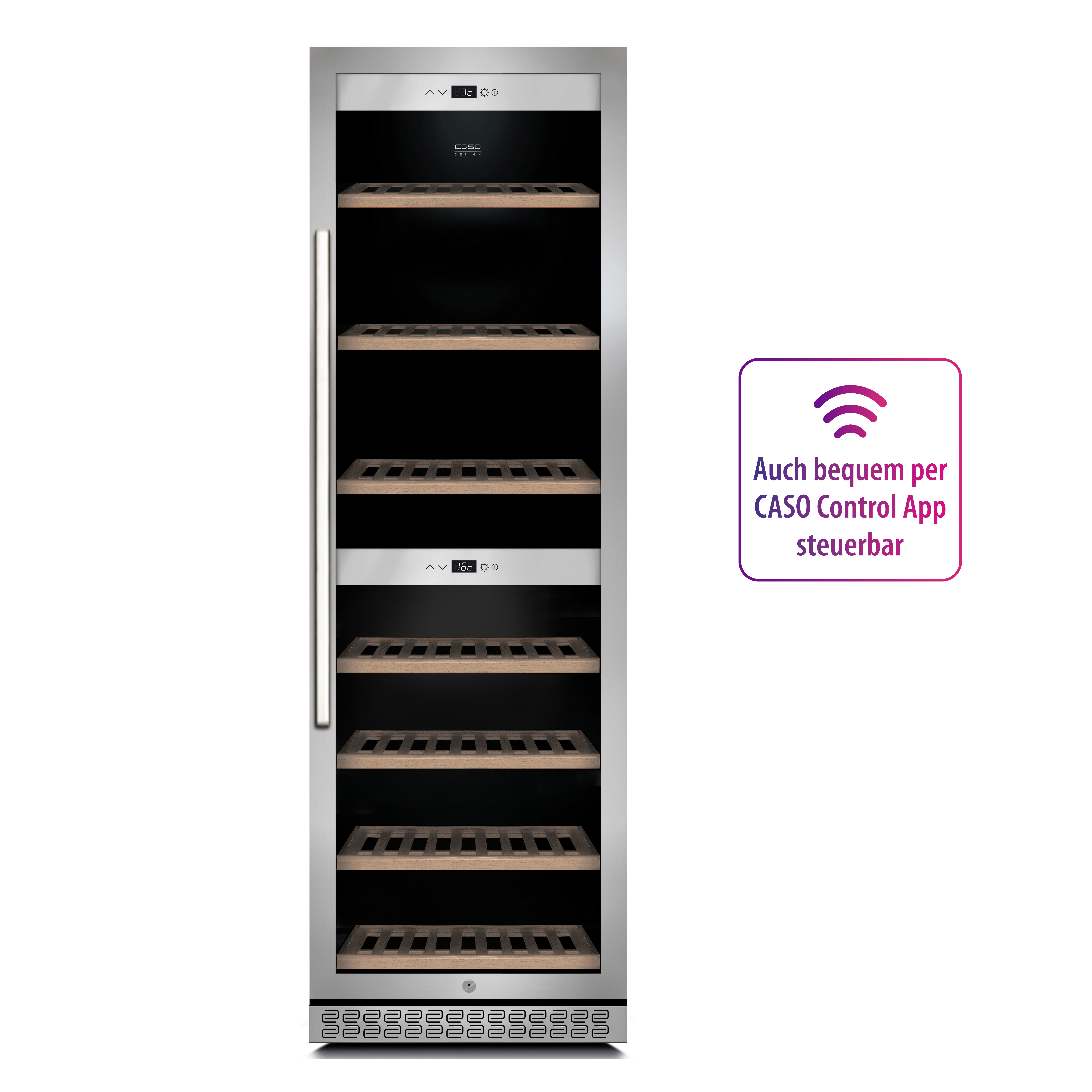 Caso WineChef Pro 180 Stål 779