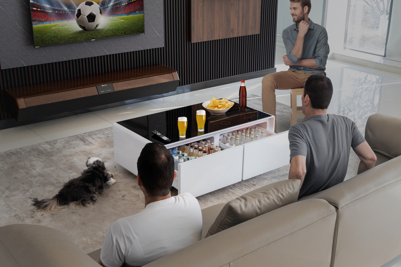 Caso Loungetable Hvid Caso Loungetable Hvid