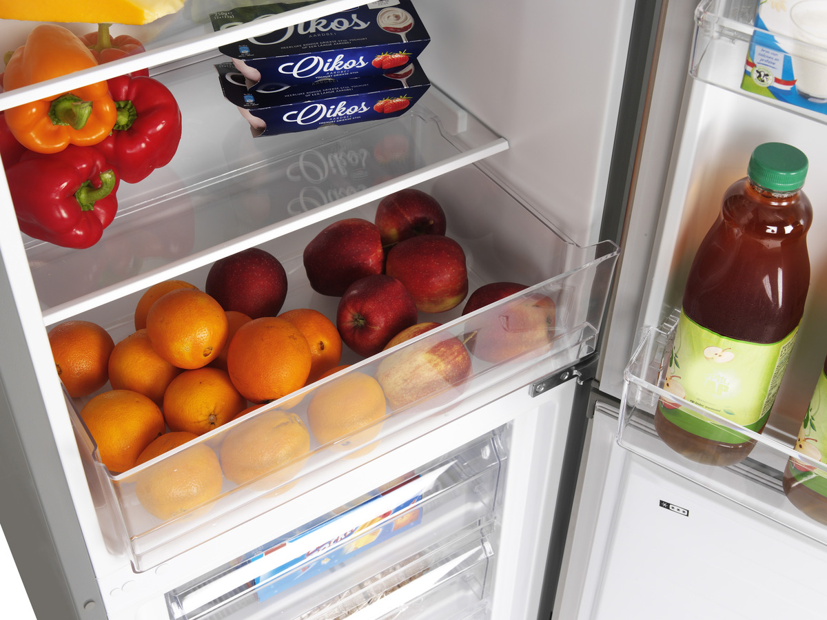 Everglades Køle/Frys sølv 198+71L Everglades Køle/Frys sølv 198+71L