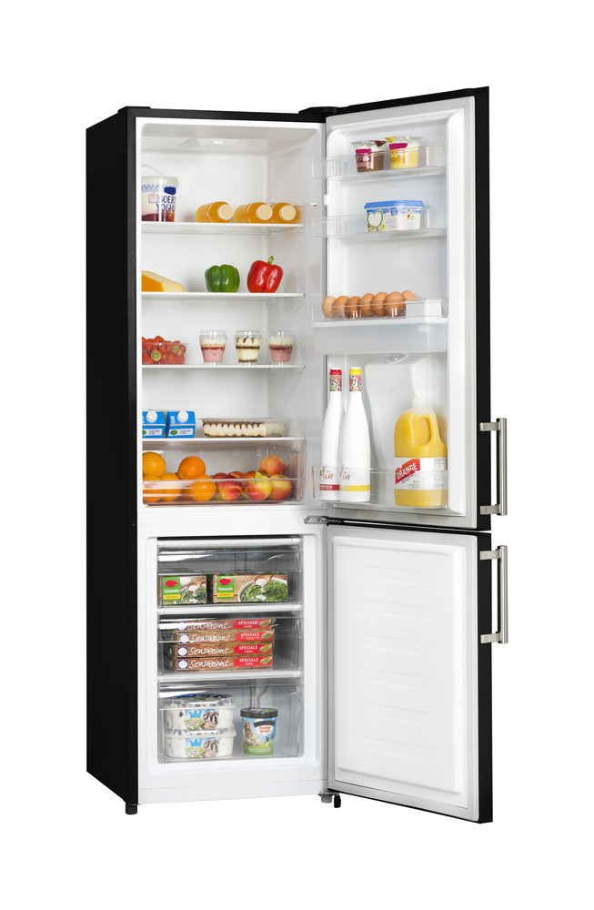 Everglades Køle/Frys sort m/vanddispenser 198+71 L E Everglades Køle/Frys sort m/vanddispenser 198+71 L E