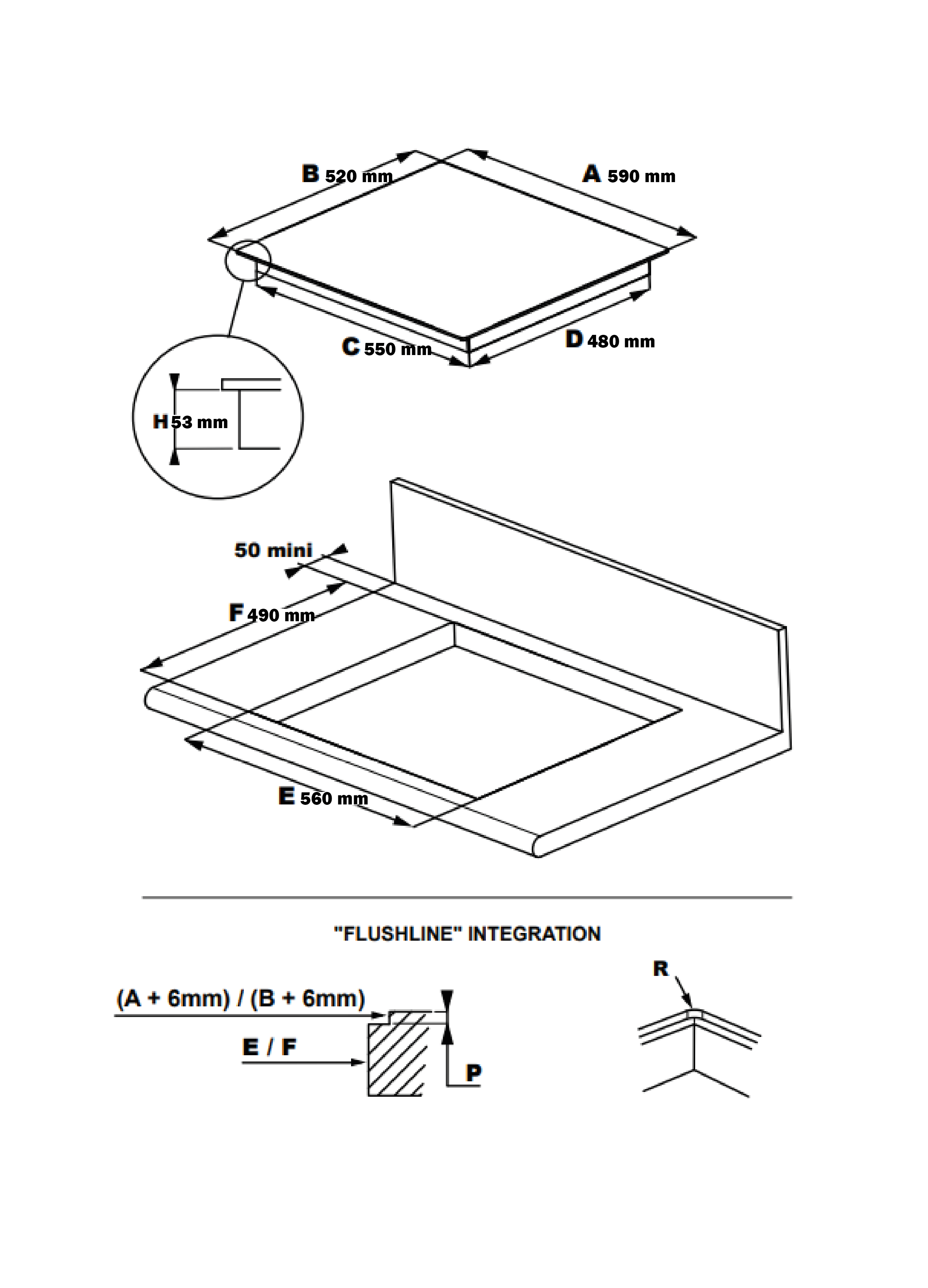 Grand Gourmet Induktionskogeplade, 60 cm Grand Gourmet Induktionskogeplade, 60 cm