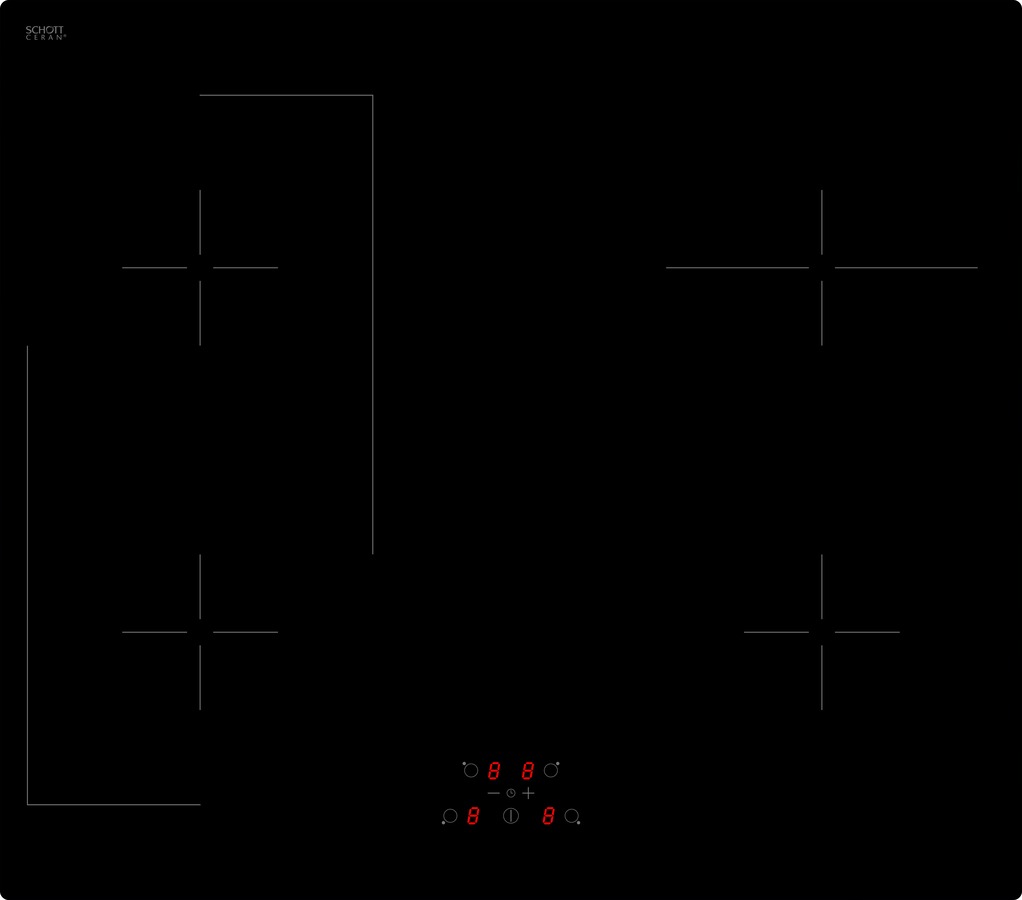 Grand Gourmet Induktionskogeplade, 60 cm Grand Gourmet Induktionskogeplade, 60 cm