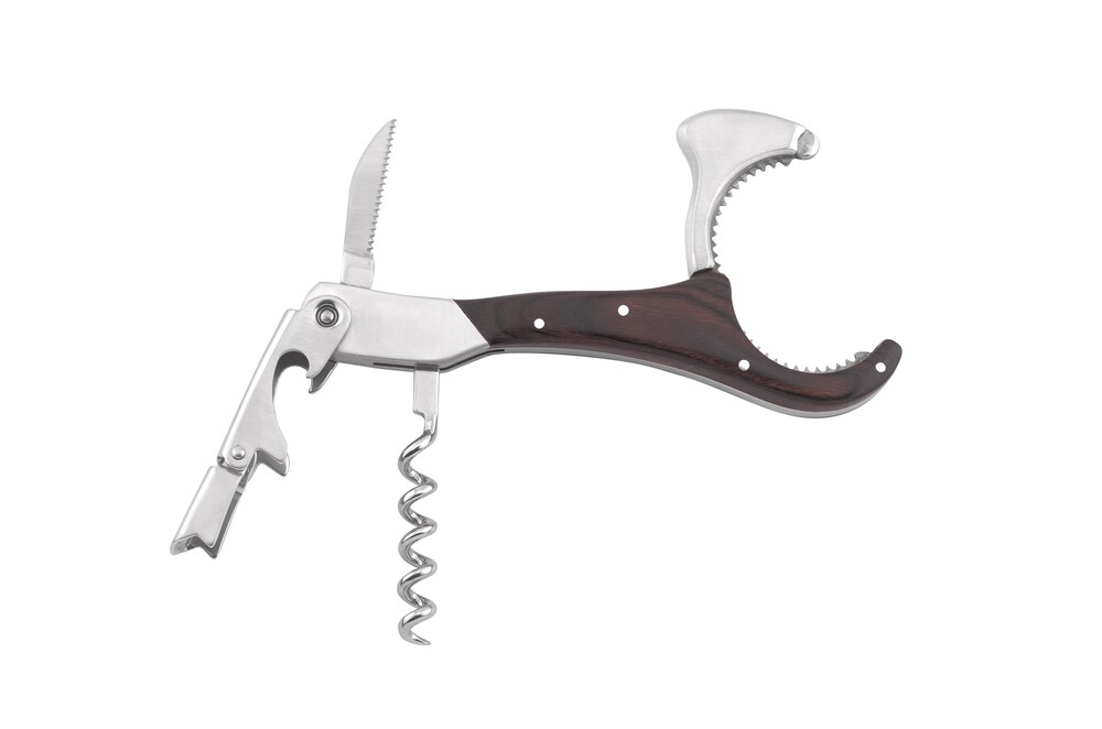 Legnoart WINE KEYS WF6 4 i 1 proptrækker, champagne Legnoart WINE KEYS WF6 4 i 1 proptrækker, champagne