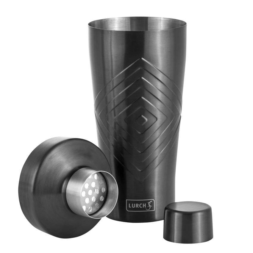 Lurch Cocktail shaker 600 ml, smokey grey Lurch Cocktail shaker 600 ml, smokey grey
