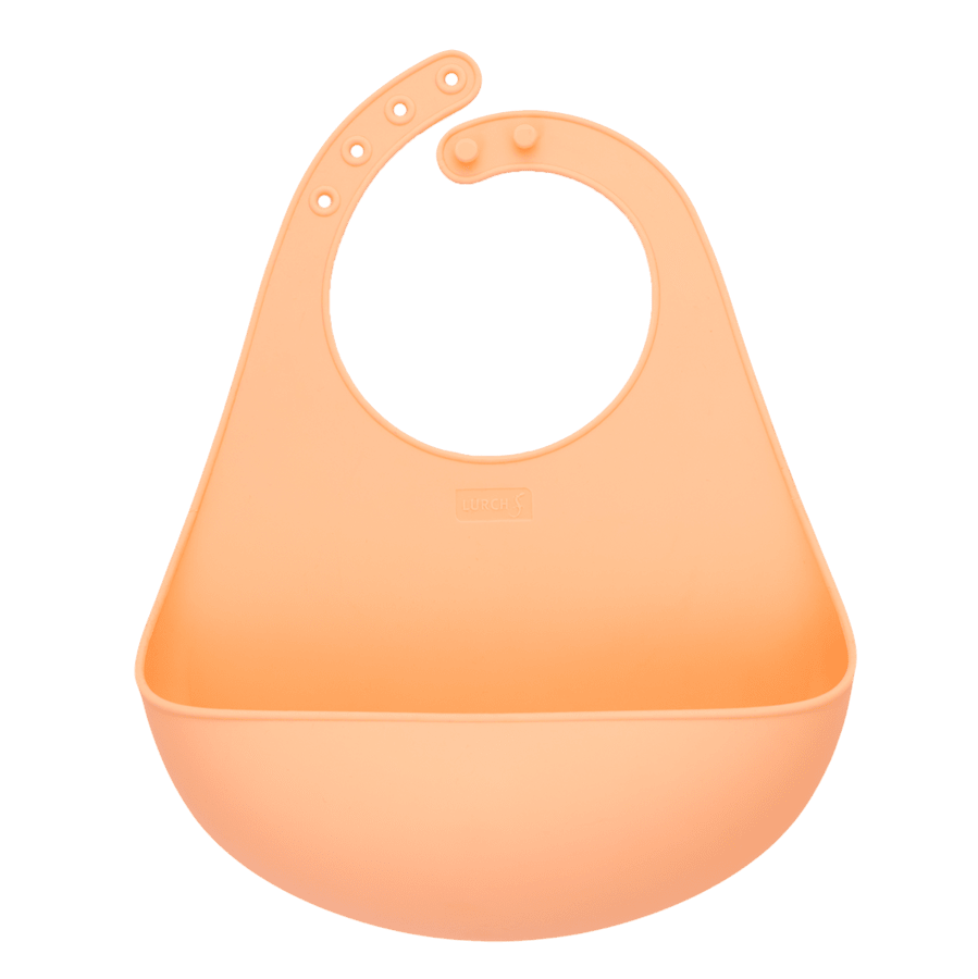 Little Lurch Hagesmæk i silikone, abrikos Little Lurch Hagesmæk i silikone, abrikos