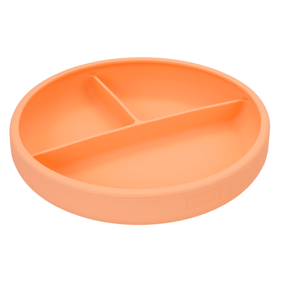Little Lurch Tallerken i silikone, abrikos Little Lurch Tallerken i silikone, abrikos