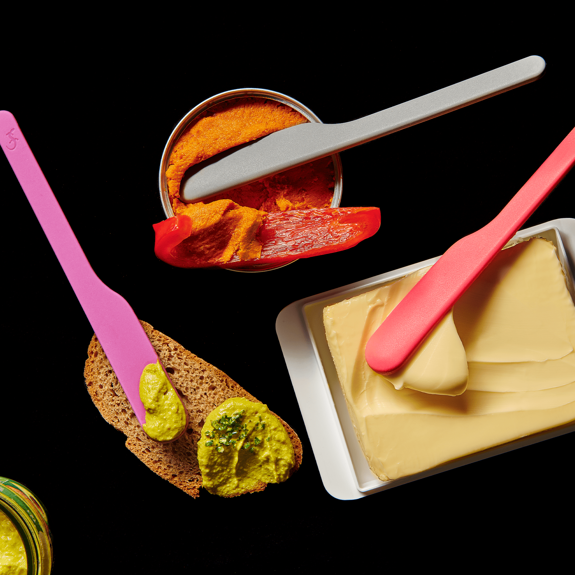 Lurch smøreknive sæt m/3 stk, mini Lurch smøreknive sæt m/3 stk, mini