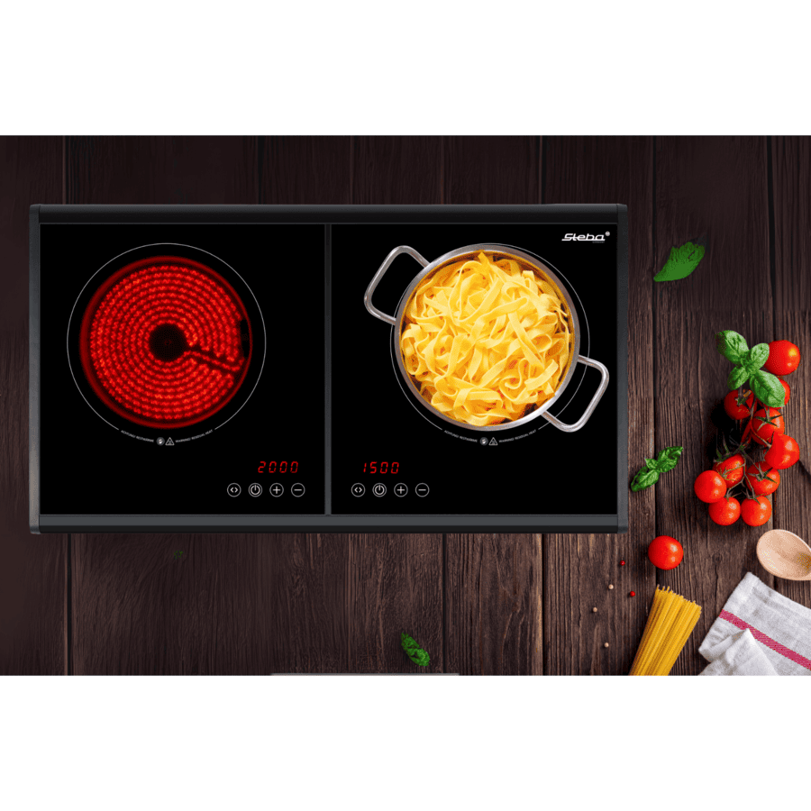 Steba Kogeplade Glaskeramisk, dobbelt Steba Kogeplade Glaskeramisk, dobbelt