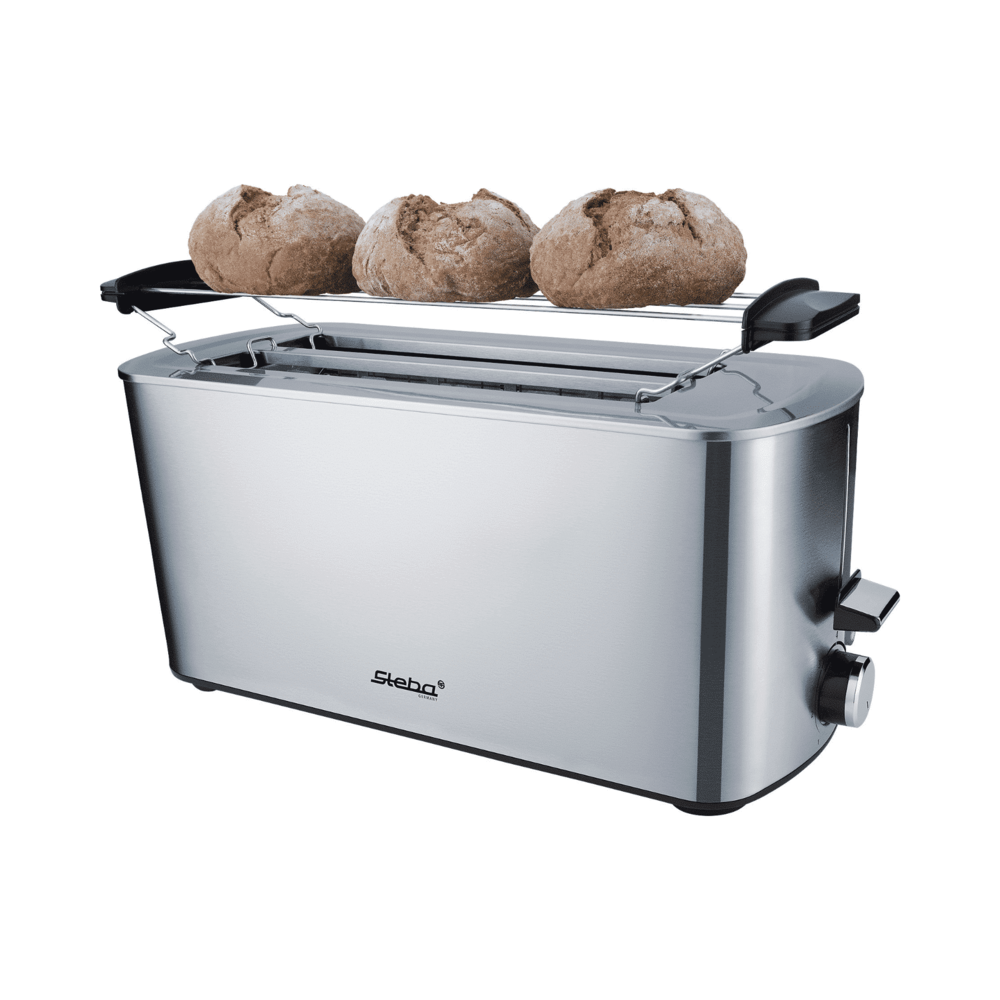 Steba Brødrister Inox stål til lange brødskiver, anti-fingerprint