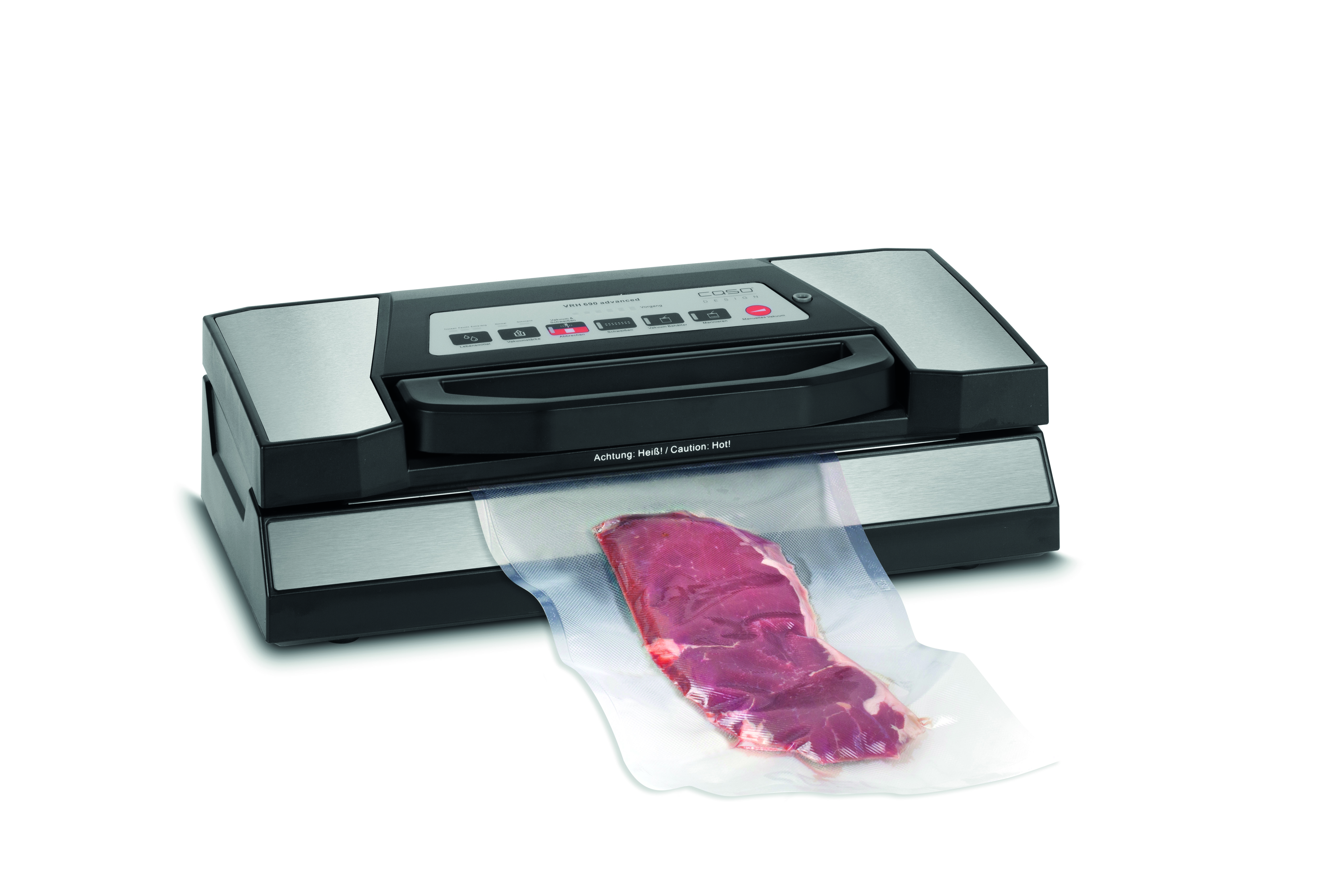 Caso Vakuumpakker VRH690 0,9 bar 20L/min  Caso Vakuumpakker VRH690 0,9 bar 20L/min