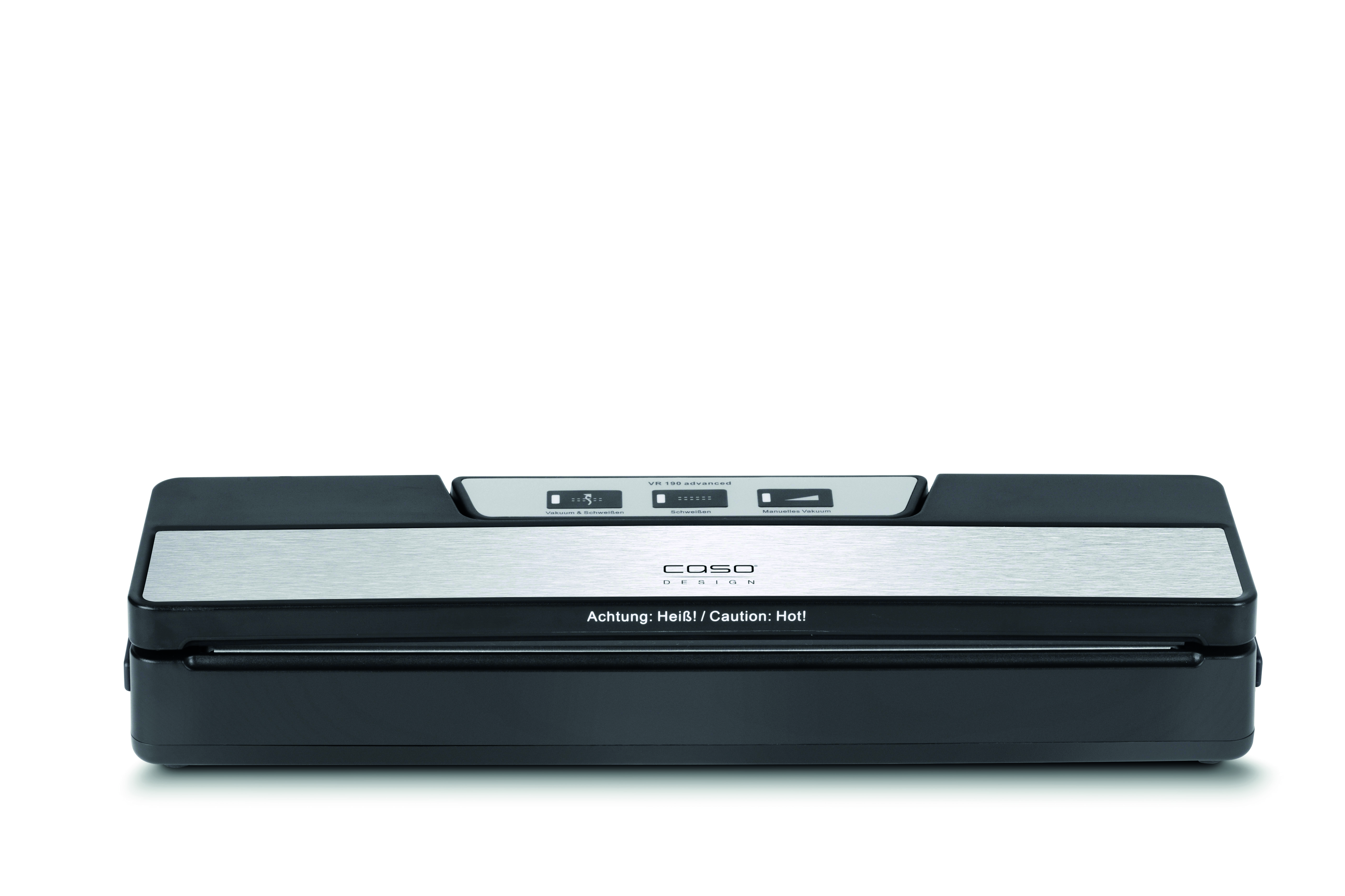 Caso vakuumpakker VR190 0.5 bar  9L/min Caso vakuumpakker VR190 0.5 bar  9L/min